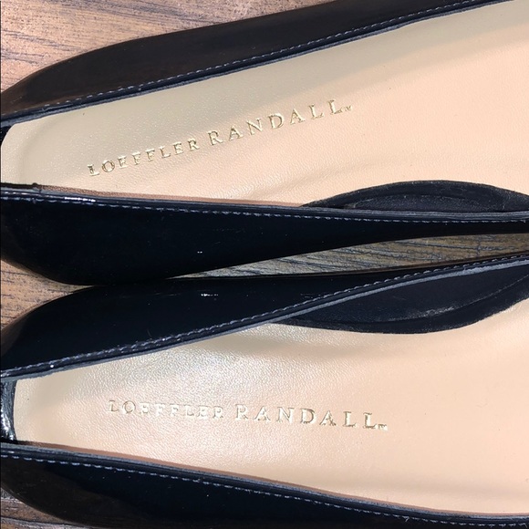 Loeffler Randall Willow Blue Patent Leather Flats - Picture 7 of 16
